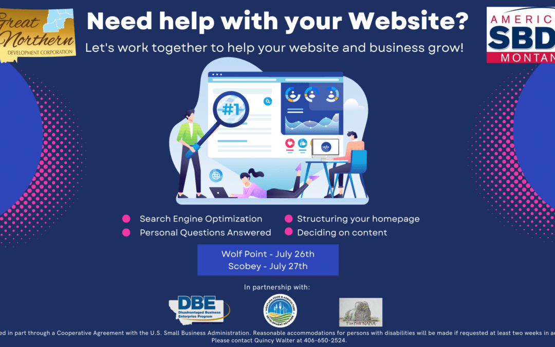 Need Help With Your Website? – Scobey